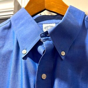 Brooks Brothers Blue Casual Shirt 16.5 32